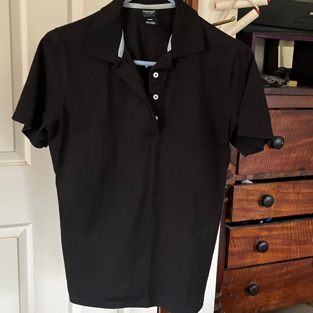 Hanes XTemp Black Shirt